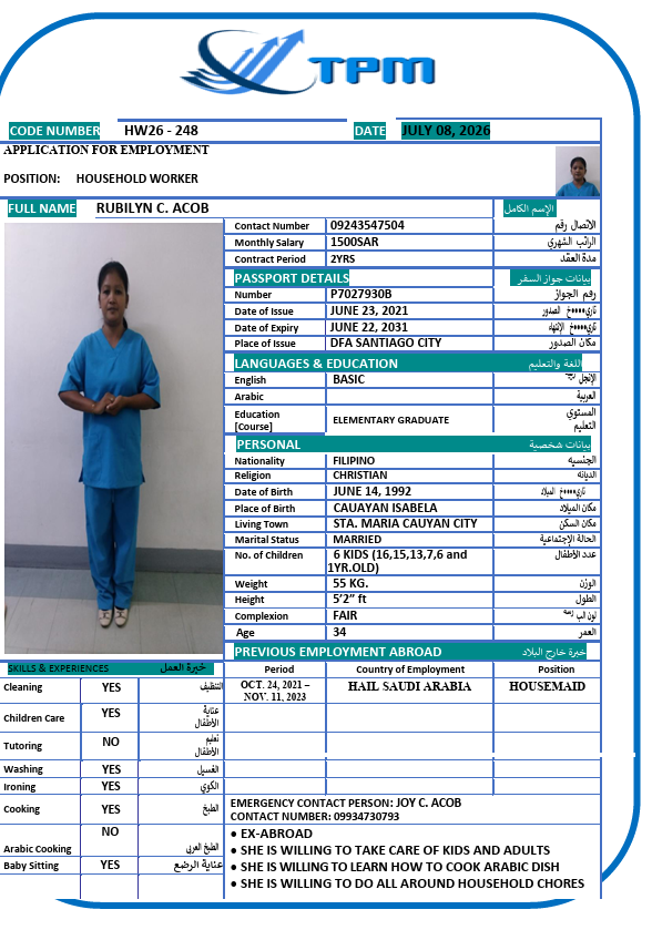 CV